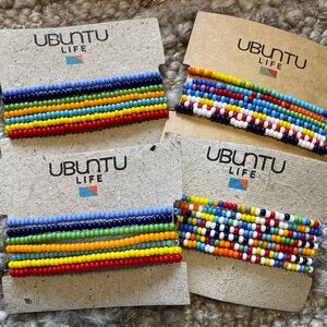 Ubuntu life - Colorful Beaded Bracelets for Kids by